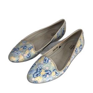 Crocs Eve Graphic Iconic Comfort Multi Color floral Flats cute spring shoes 8